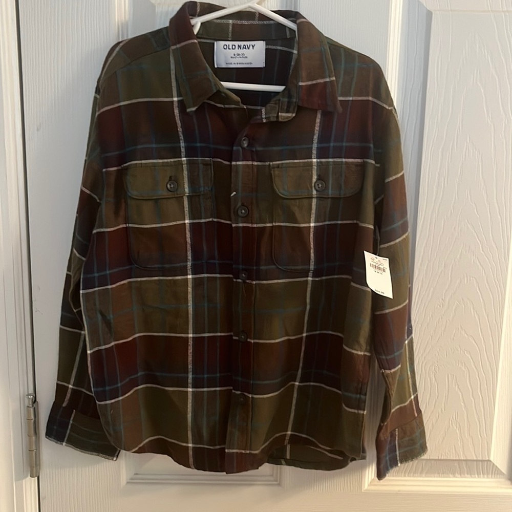 Old navy boys flannel